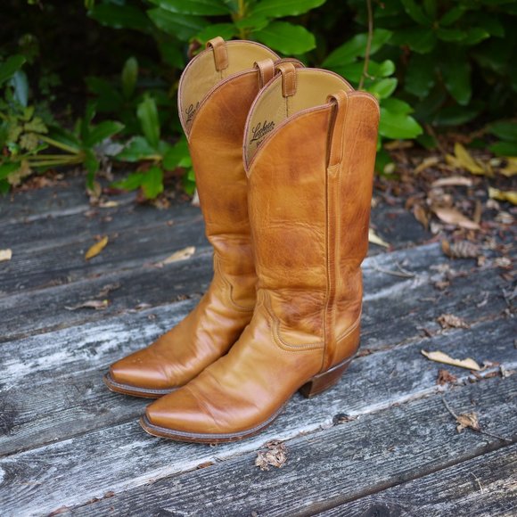 Western Cowboy Boots Honey 